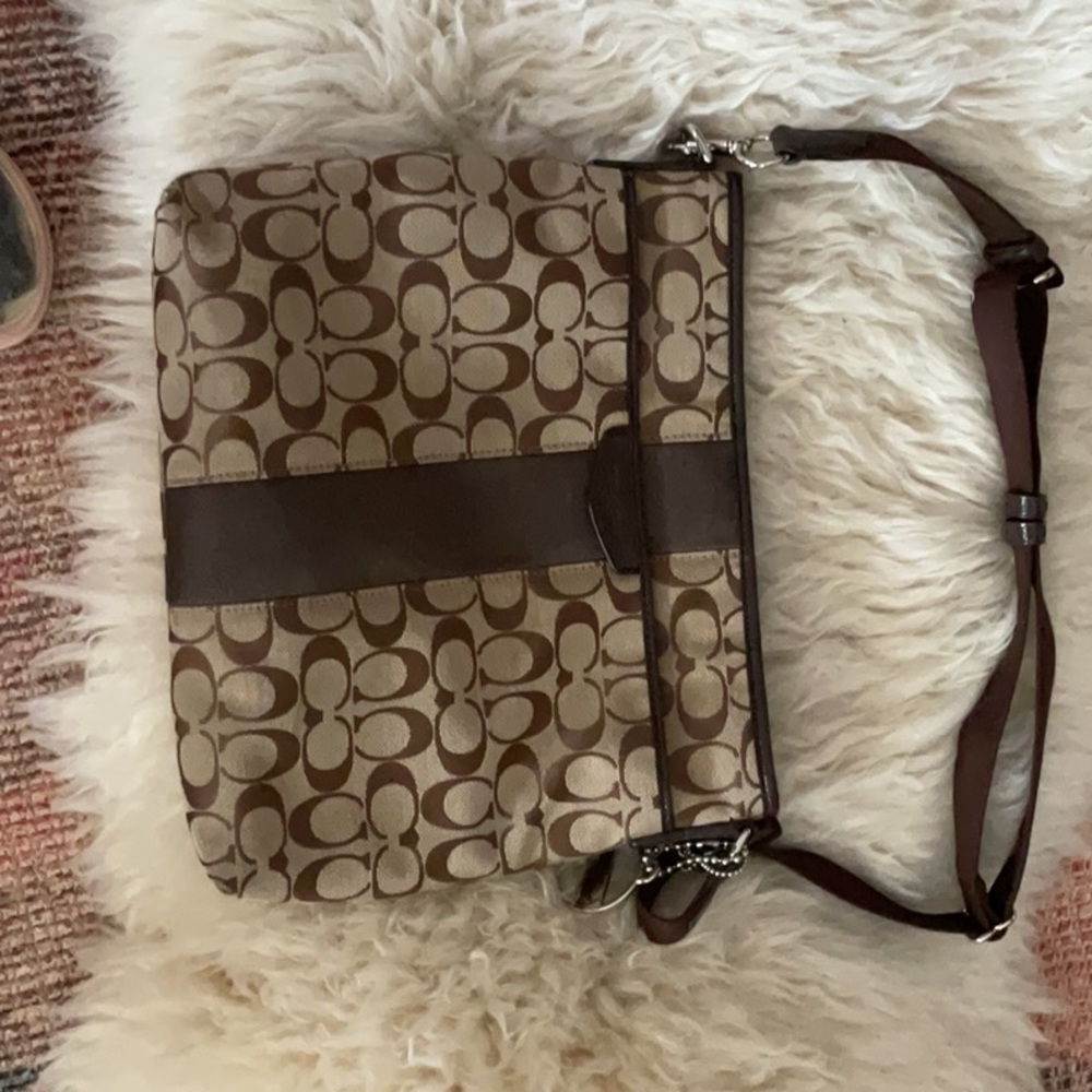 Brown Coach women’s bag